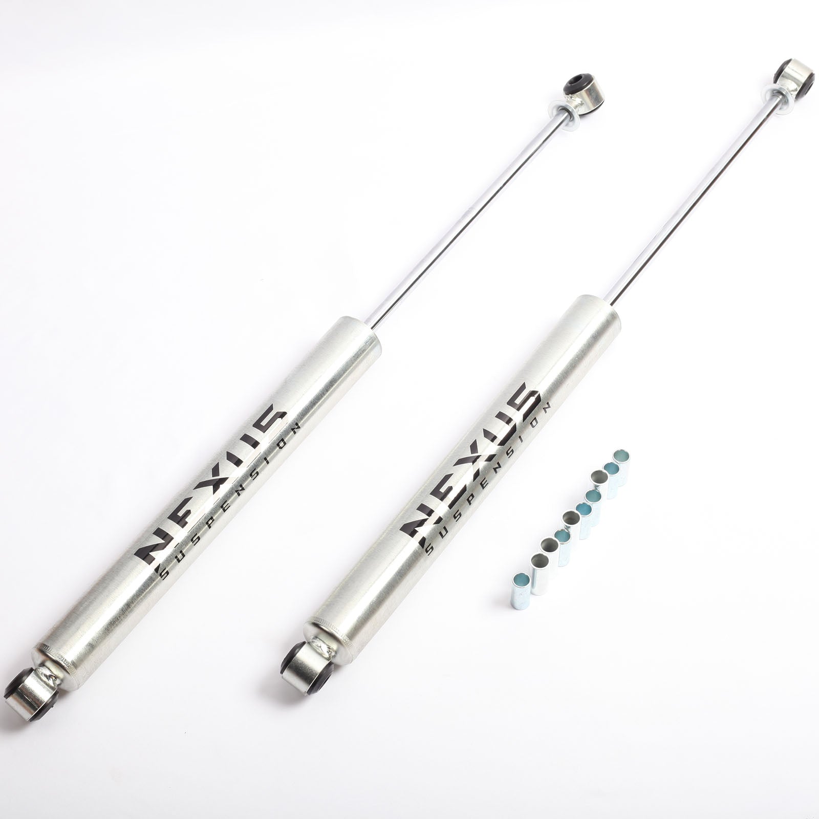 NEXUS SUSPENSION 2-4 Inch Lift Rear Shock Absorber for Ford F-250/F-350 1999-2004,Zinc Plated Coating,Pair Pack