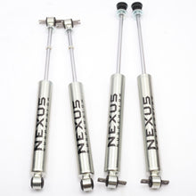 Cargar imagen en el visor de la galería, NEXUS SUSPENSION Front and Rear Shock Absorbers Fits Suspension Lift 0-4&quot; Jeep Cherokee XJ 1984-2001 Pair Zinc Plated Coating
