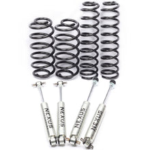 Cargar imagen en el visor de la galería, NEXUS SUSPENSION 4&quot; Lift Coil Spring&amp;Shock Absorber Lift Kits For Jeep Wrangler TJ /LJ 1997-2006,4&quot; Suspension Lift Kits for Jeep Wrangler TJ /LJ 1997-2006
