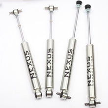 Cargar imagen en el visor de la galería, NEXUS SUSPENSION Front and Rear Shock Absorbers Fits Suspension Lift 0-4&quot; Jeep Cherokee XJ 1984-2001 Pair Zinc Plated Coating
